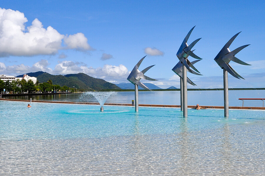Cairns Esplanade Lagoon, Queensland, Australia - Kookro
