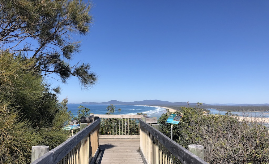 Captain Cook at Nambucca, New South Wales, Australia