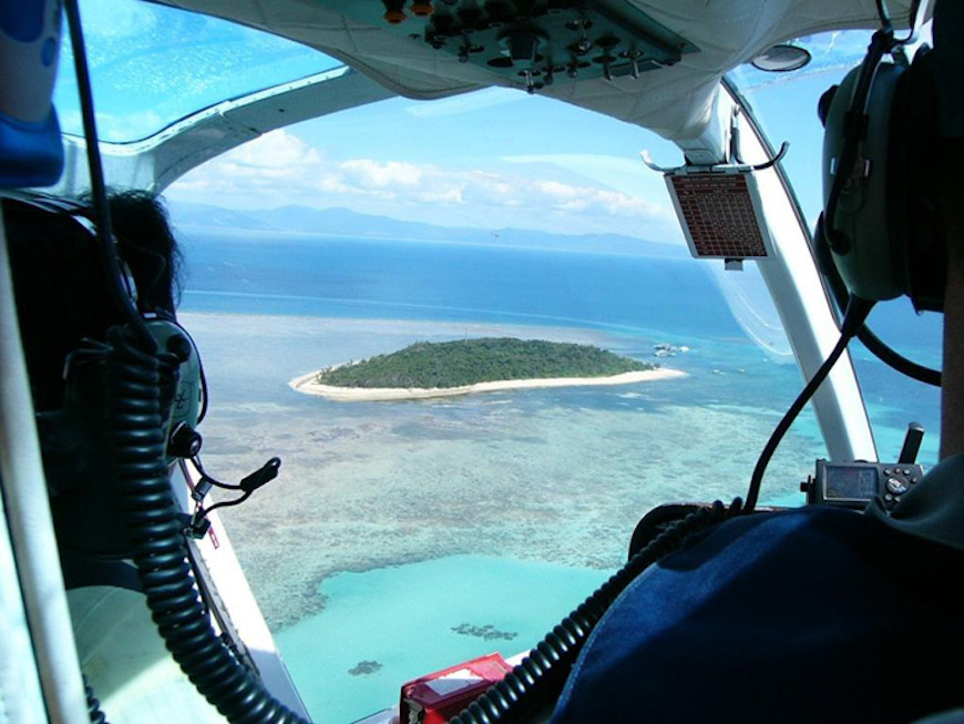 Enjoy a Helicopter Ride for a Better View, Green Island, Cairns, Queensland